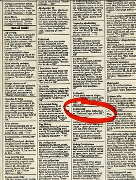 Bekantskap önskas med äldre bildad herre