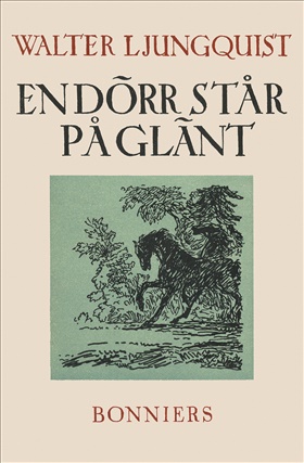 En dörr står på glänt