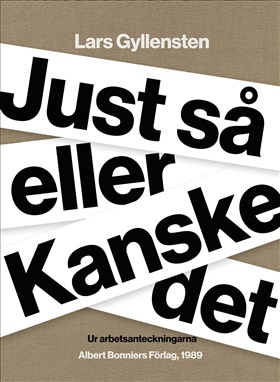 Just så eller Kanske det
