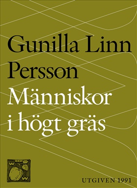 Människor i högt gräs