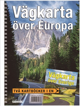 Vägkarta över Europa och Sverige
