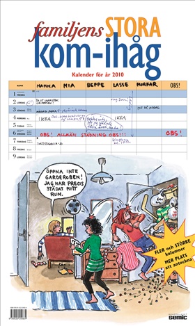 Familjens stora kom-ihåg-kalender 2010