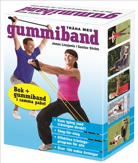 Träna med gummiband (bok+kartong)