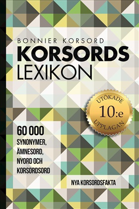 Korsordslexikon, 10:e utgåvan