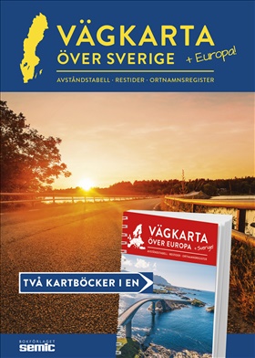 Vägkarta över Sverige/Europa
