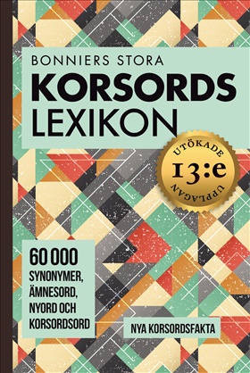 Korsordslexikon, 13:e omarbetade utgåvan 