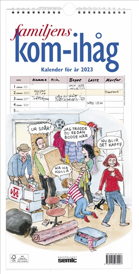 Familjens kom-ihåg-kalender 2023