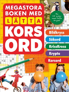 Megastora boken med lätta korsord