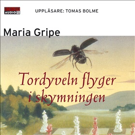Tordyveln flyger i skymningen