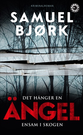 Det hänger en ängel ensam i skogen