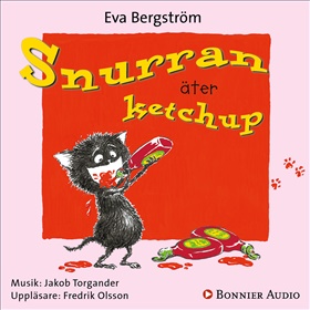 Snurran äter ketchup 
