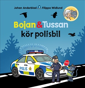 Bojan och Tussan kör polisbil