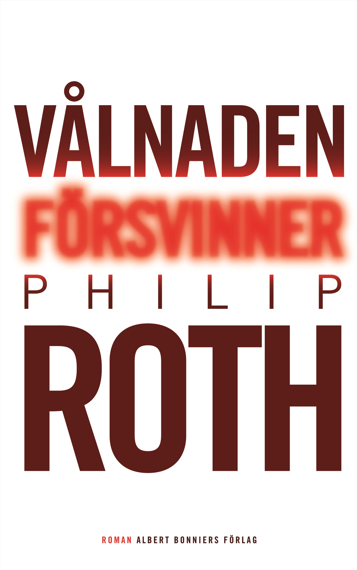 Omslag: Vålnaden försvinner