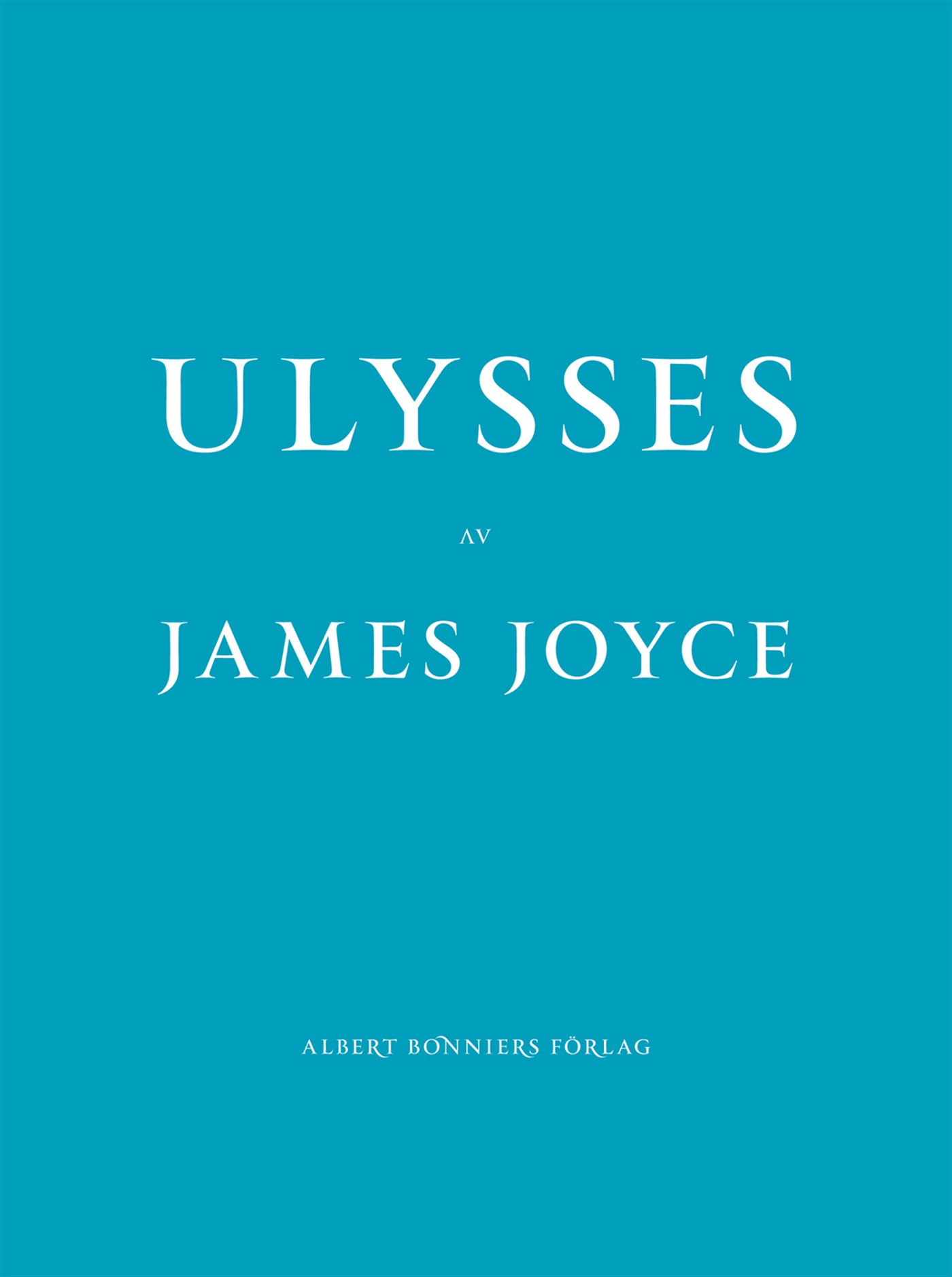 Omslag: Ulysses
