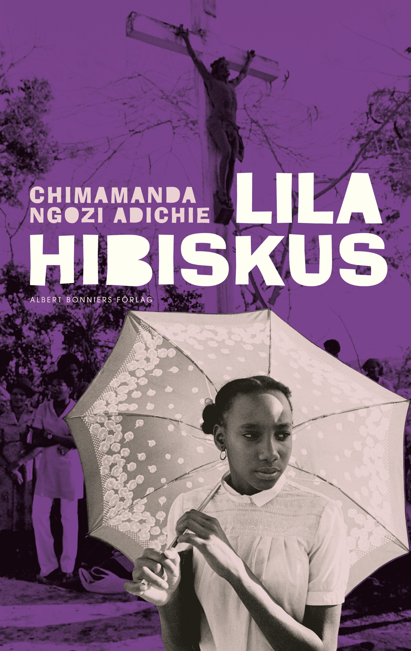 Omslag: Lila hibiskus