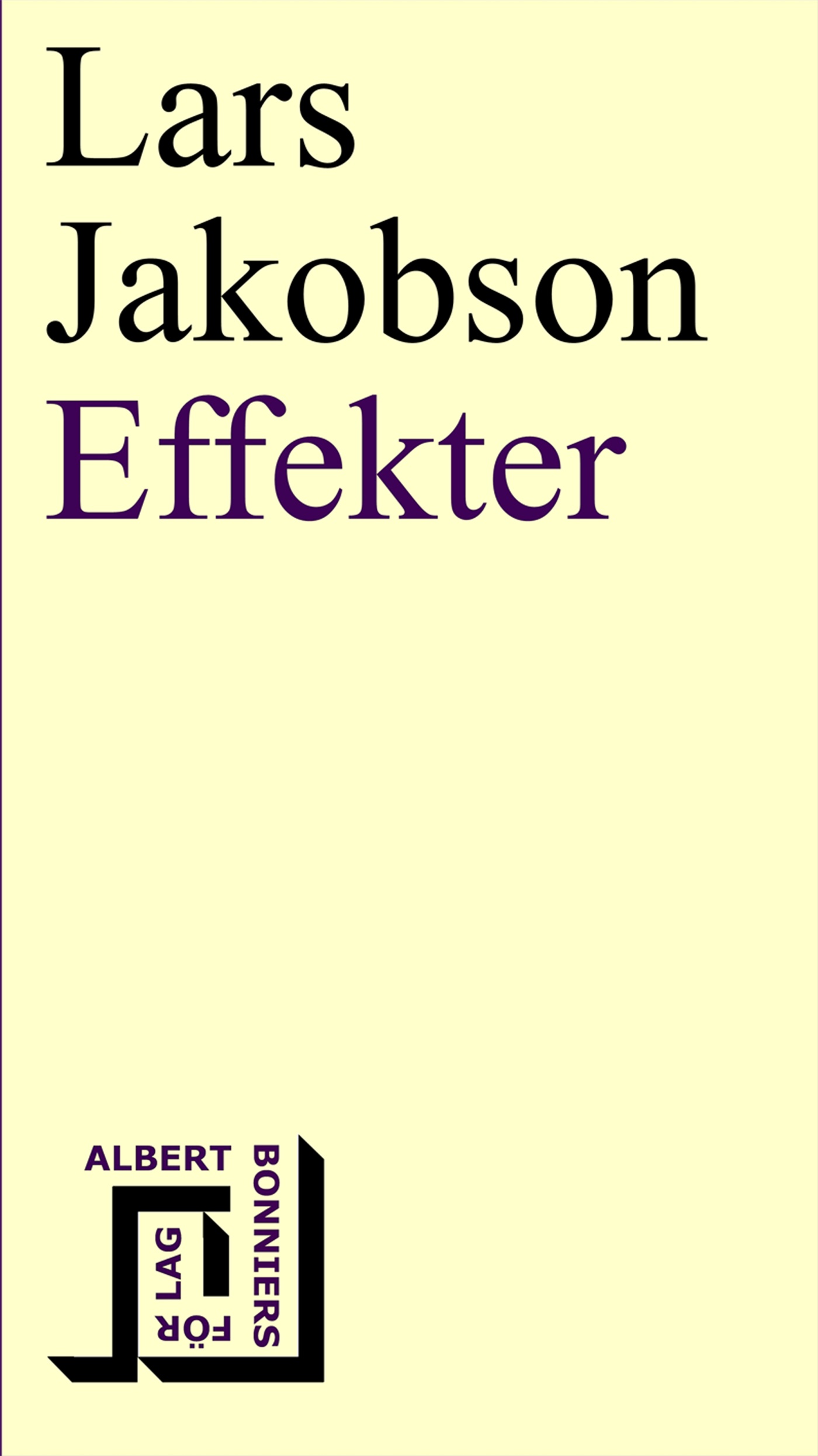 Omslag: Effekter