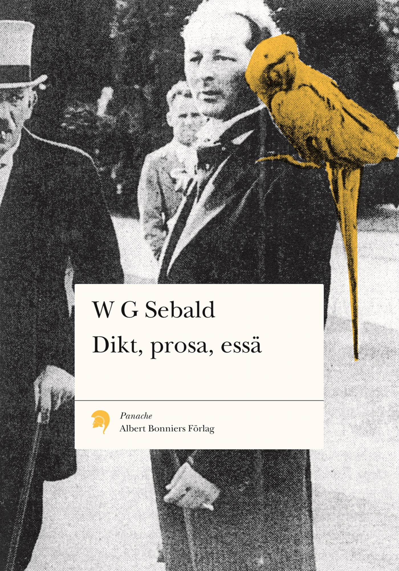 Omslag: Dikt, prosa, essä