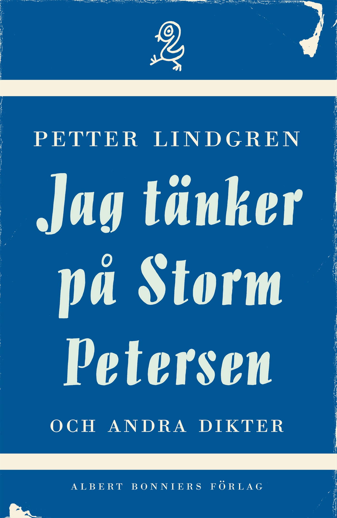 Omslag: Jag tänker på Storm Petersen och andra dikter