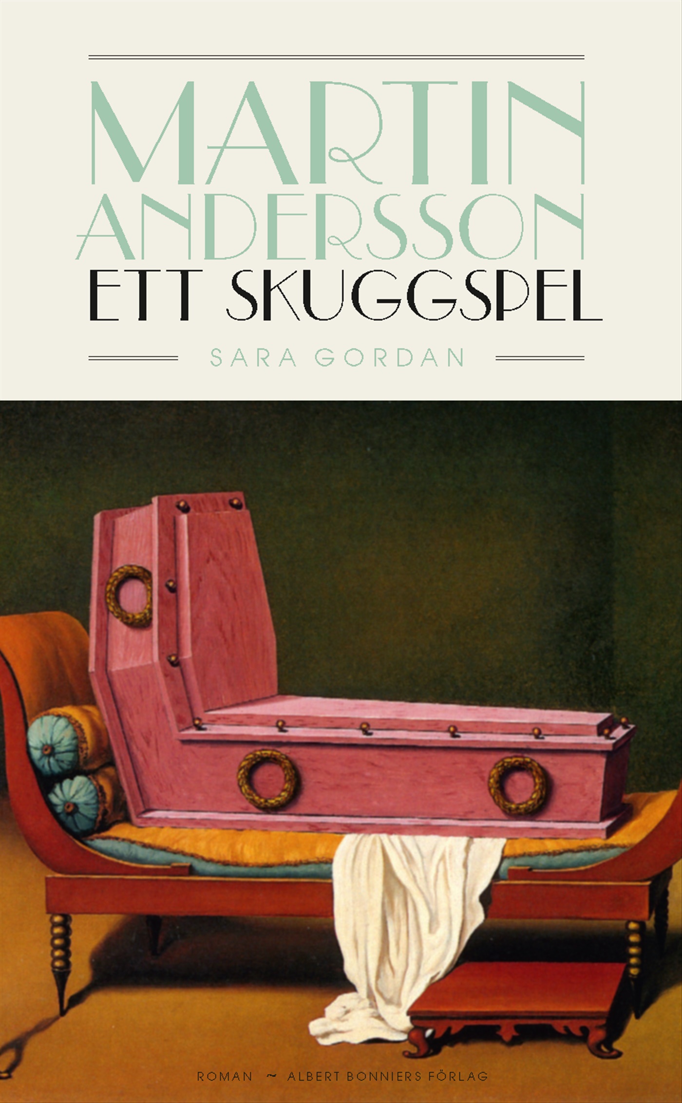 Omslag: Martin Andersson : ett skuggspel