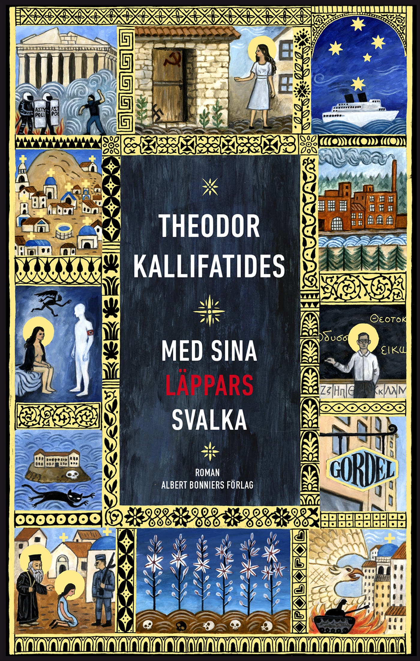 Omslag: Med sina läppars svalka