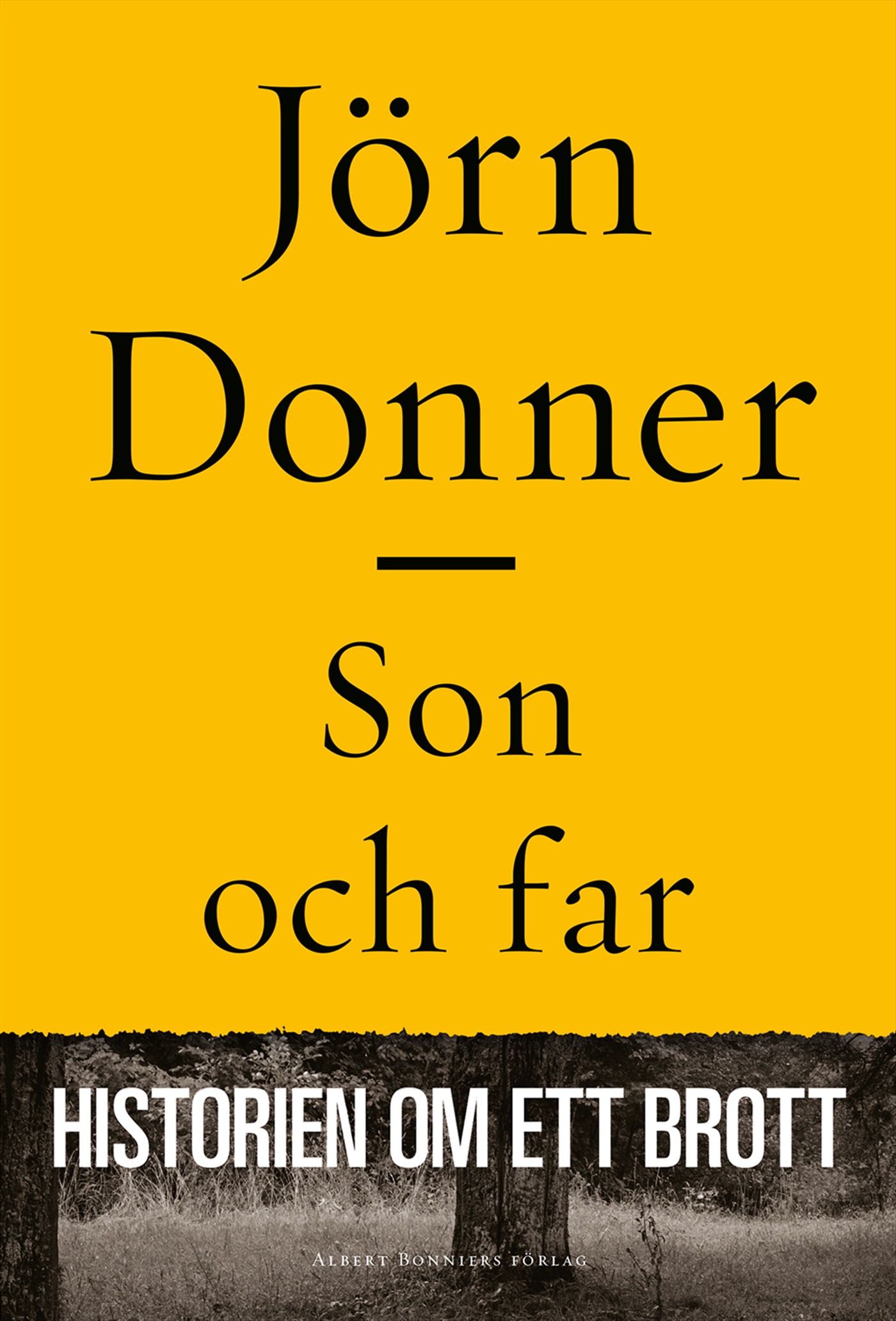 Omslag: Son och far : historien om ett brott