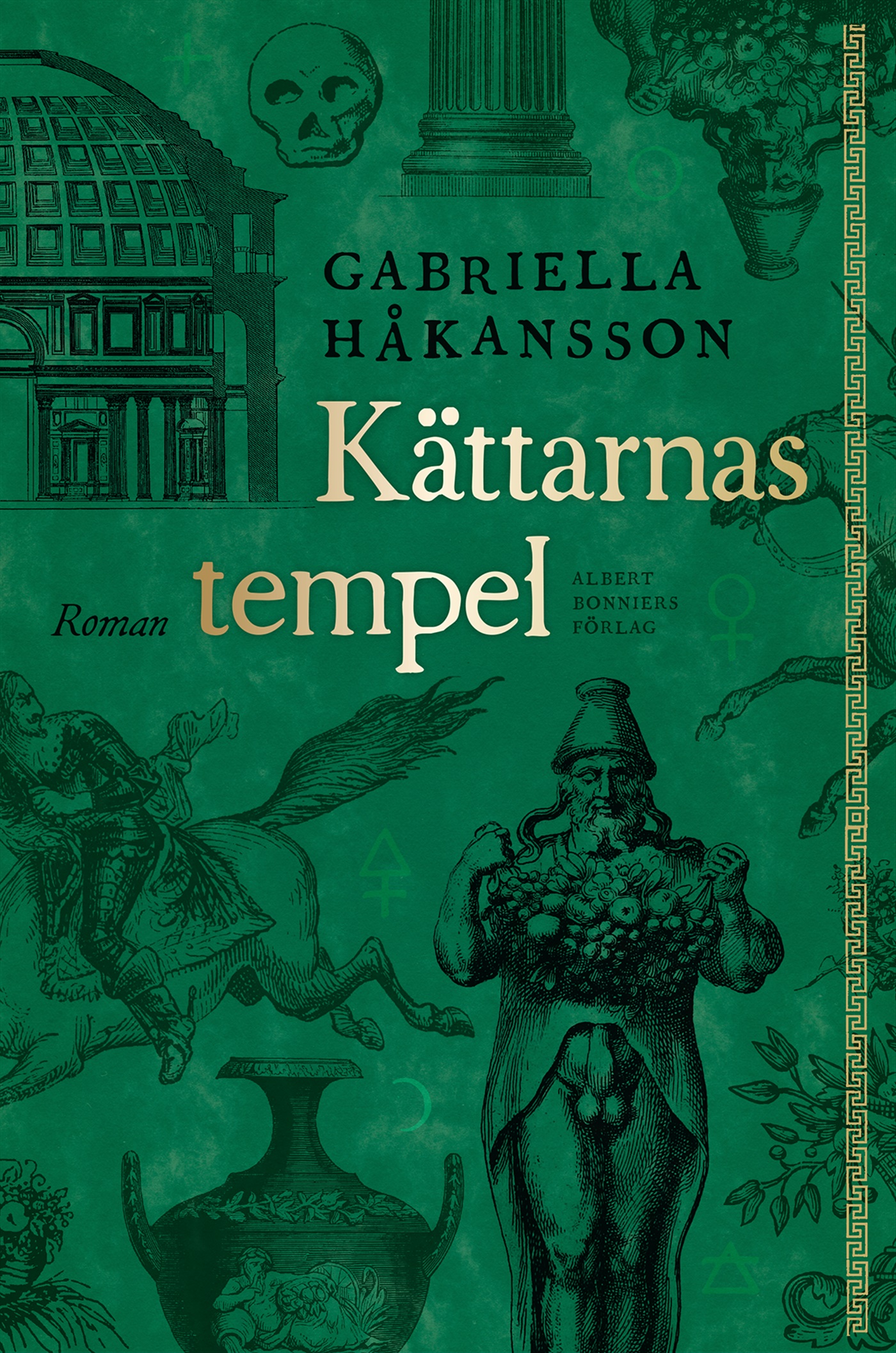Omslag: Kättarnas tempel : roman