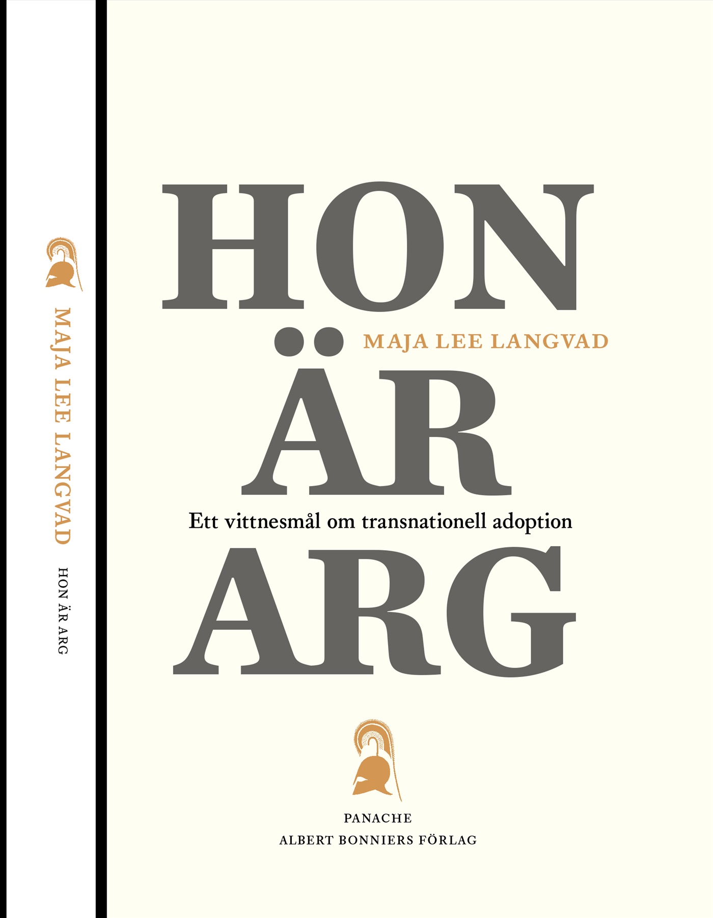 Omslag: Hon är arg : ett vittnesmål om transnationell adoption