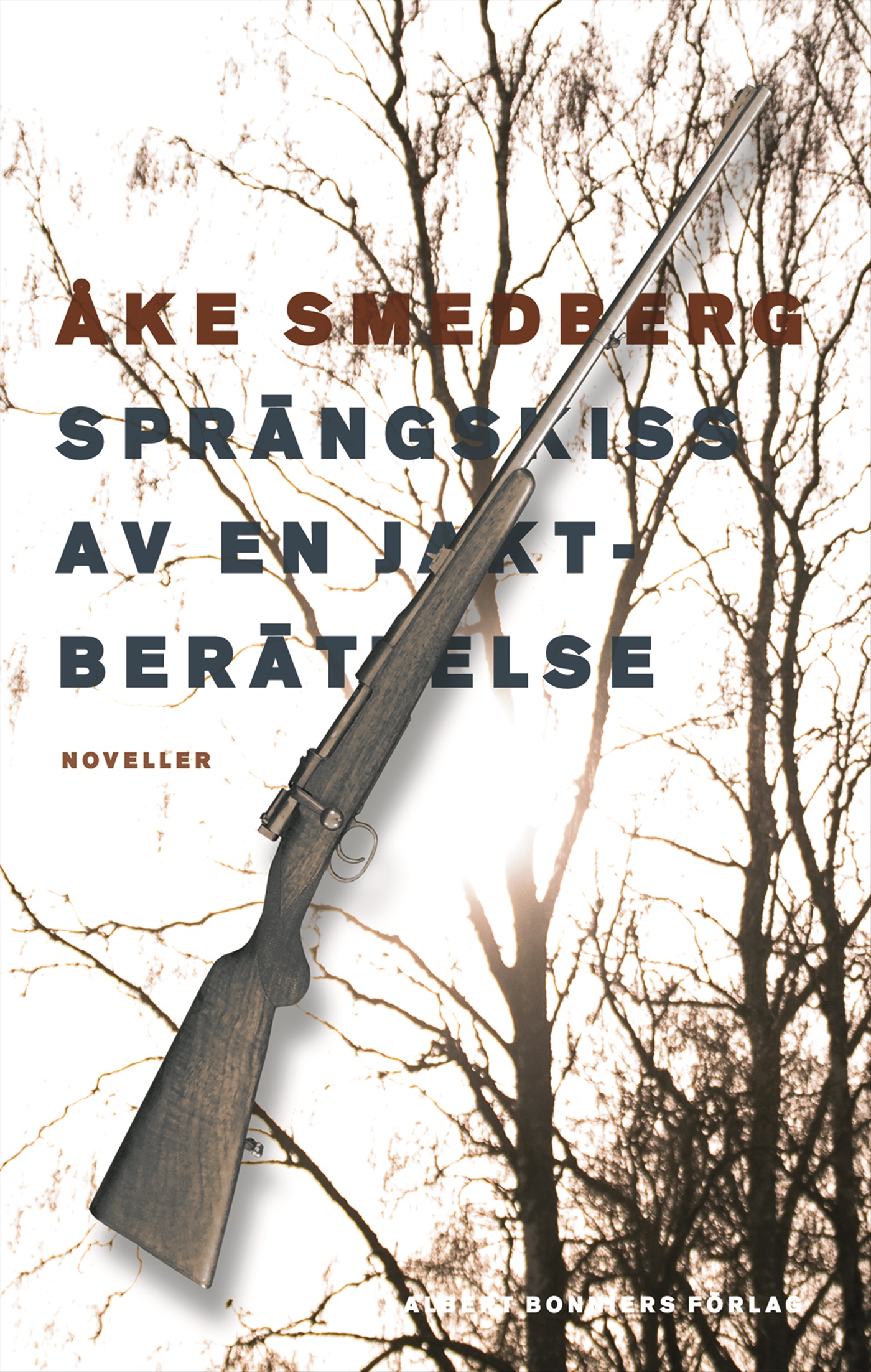 Omslag: Sprängskiss av en jaktberättelse : noveller