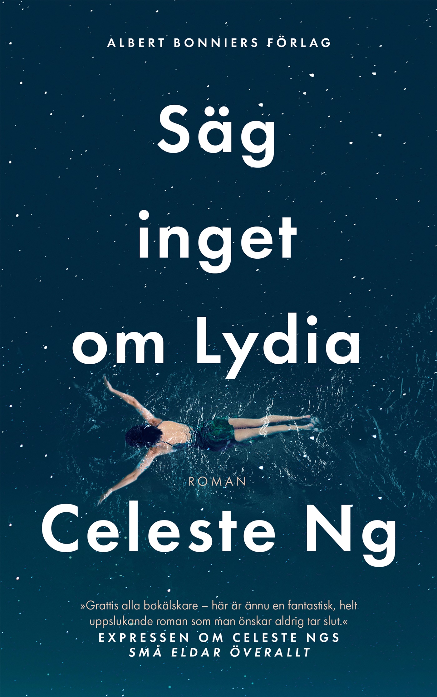Omslag: Säg inget om Lydia