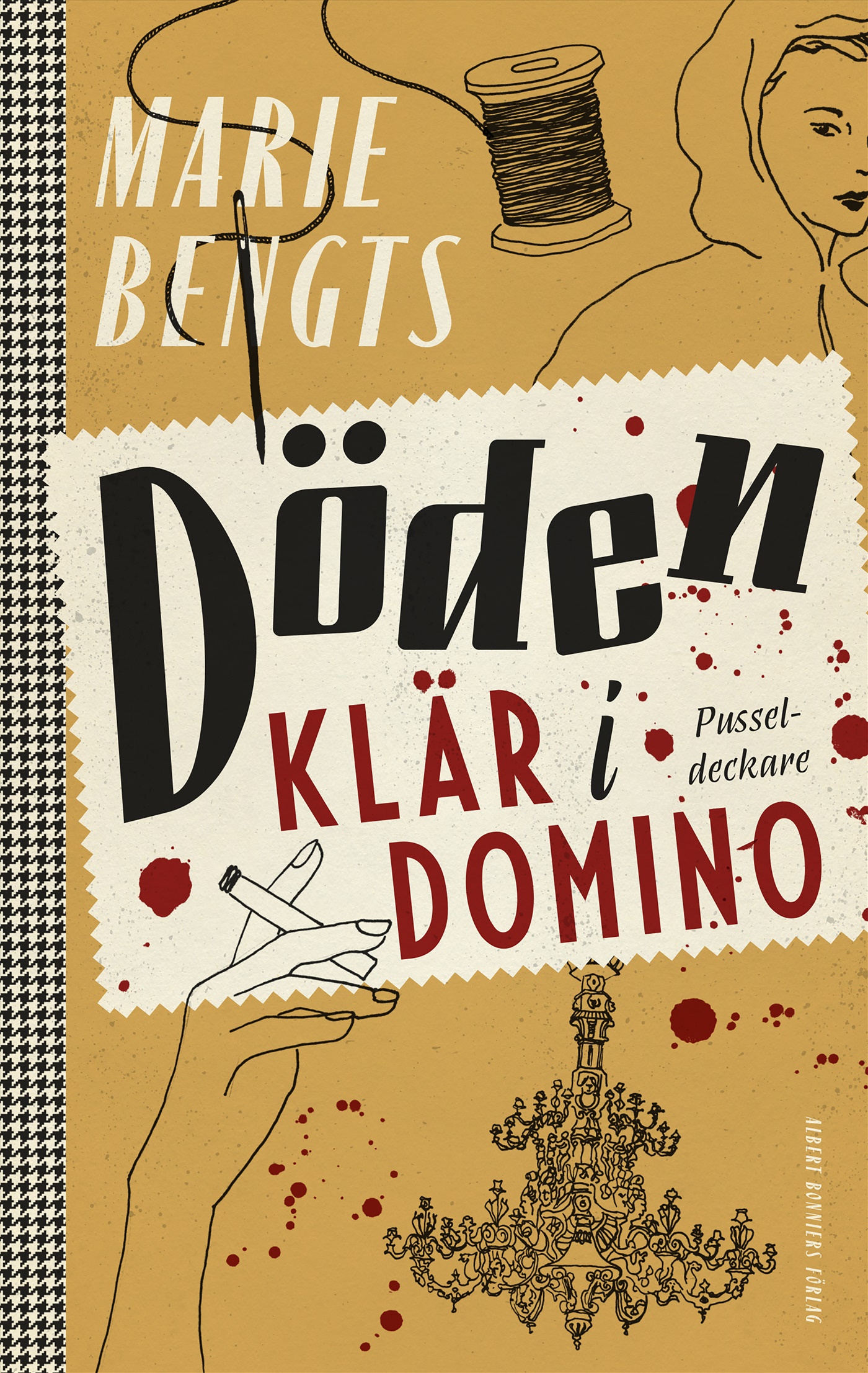 Omslag: Döden klär i domino