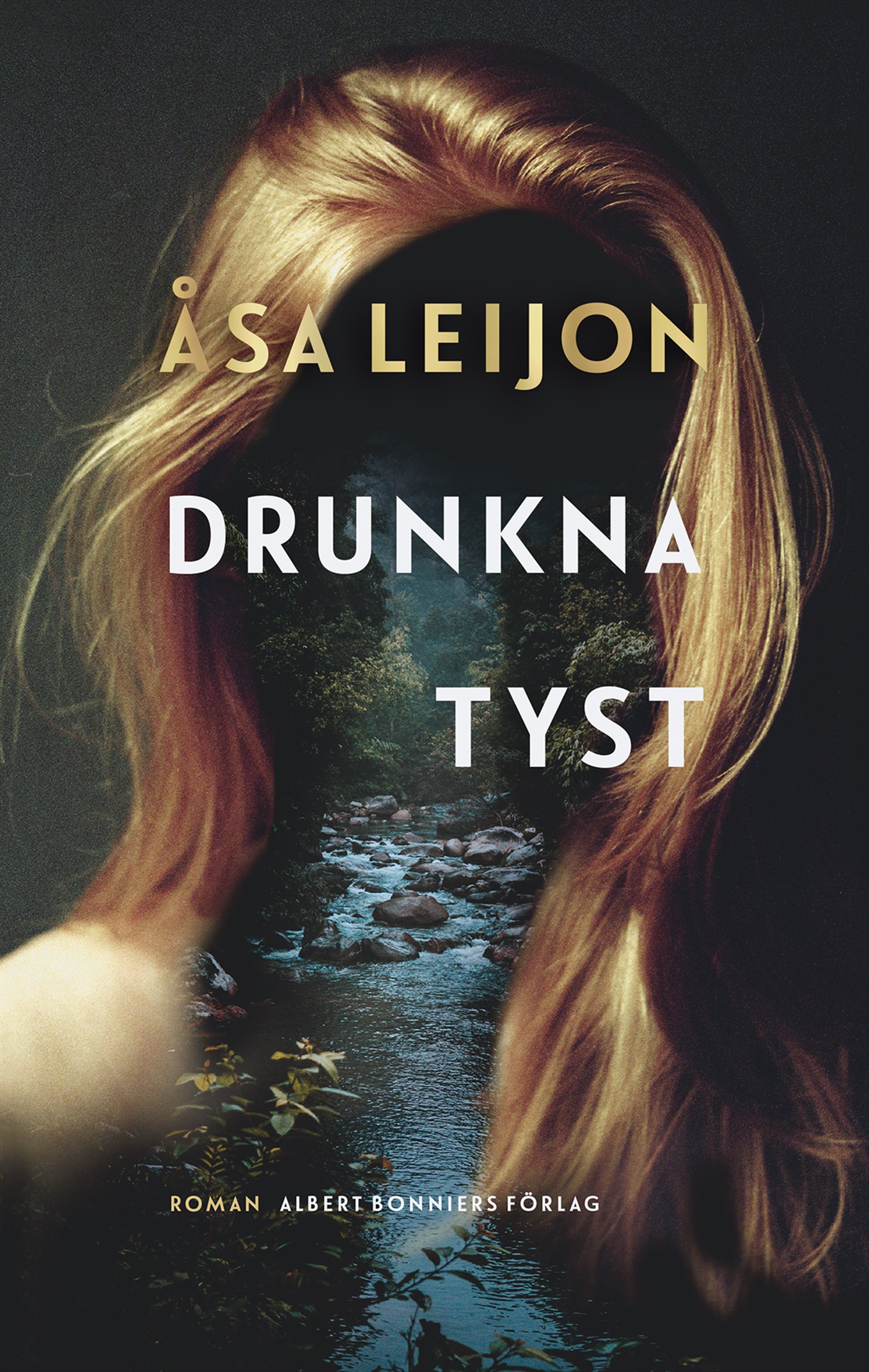 Omslag: Drunkna tyst