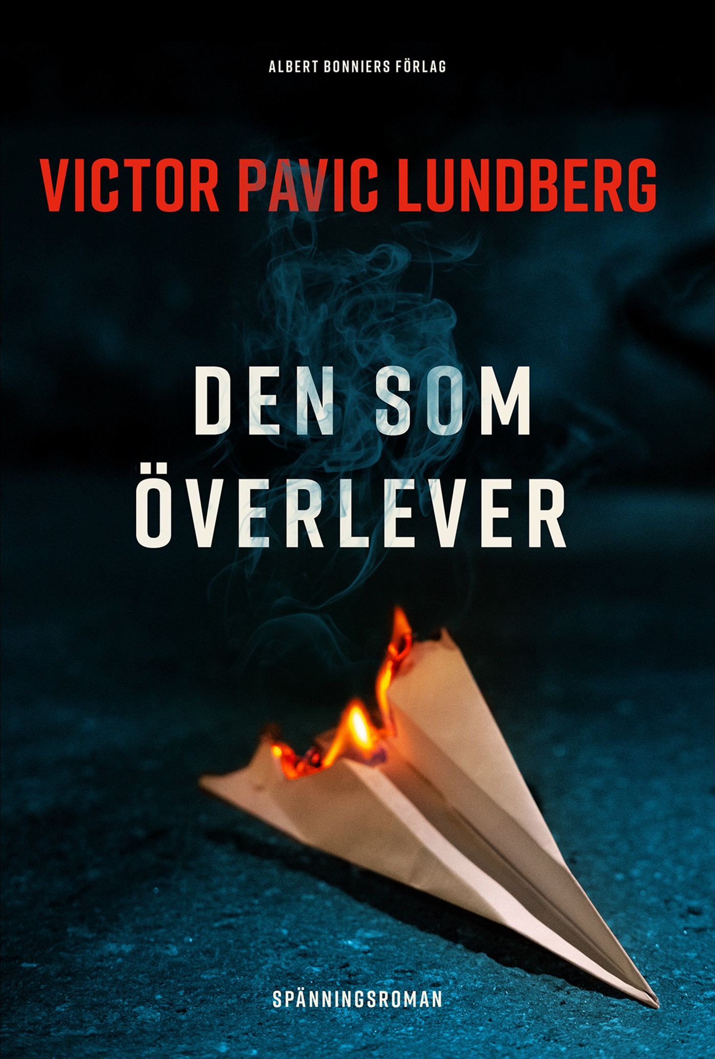 Omslag: Den som överlever