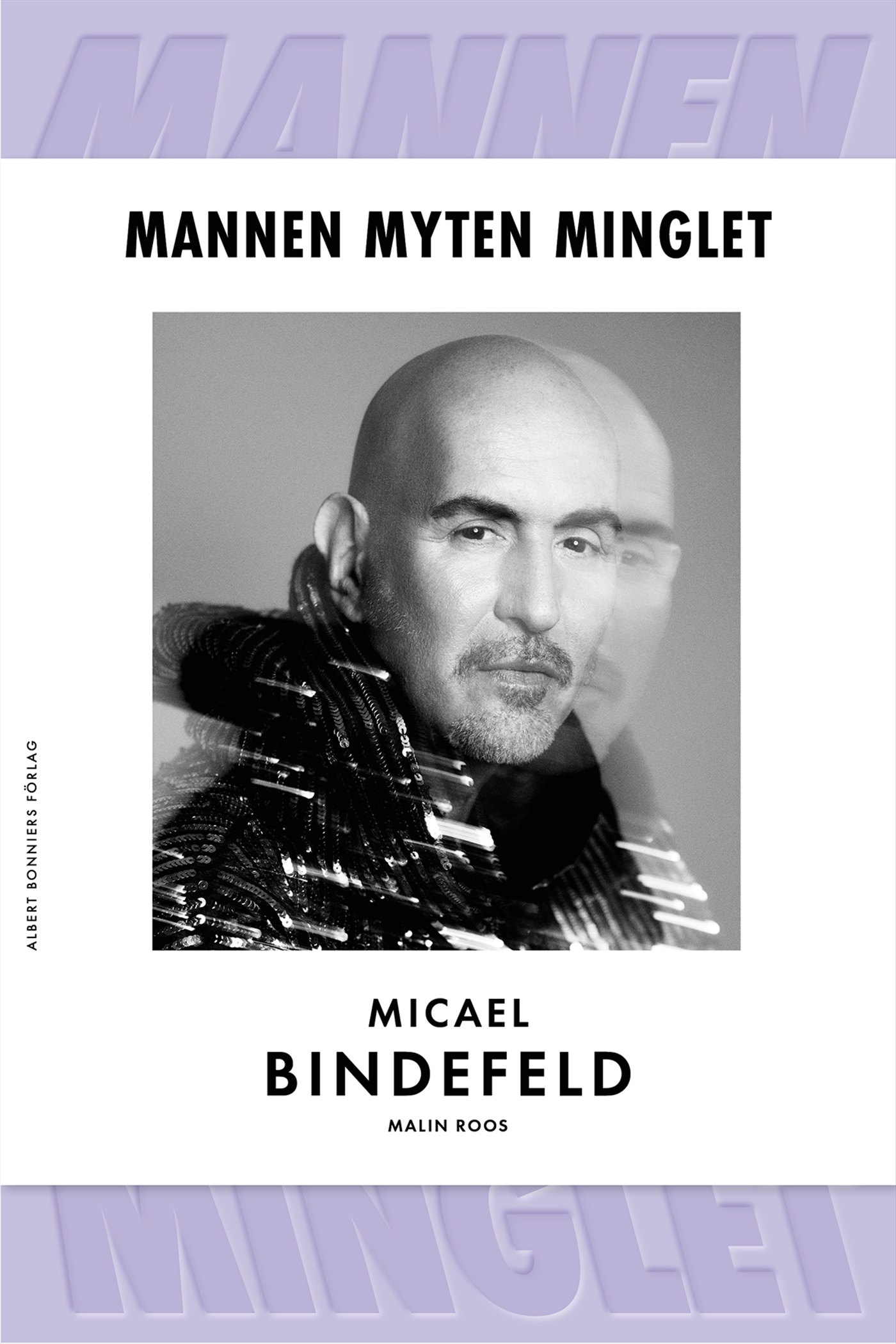 Omslag: Mannen, myten, minglet