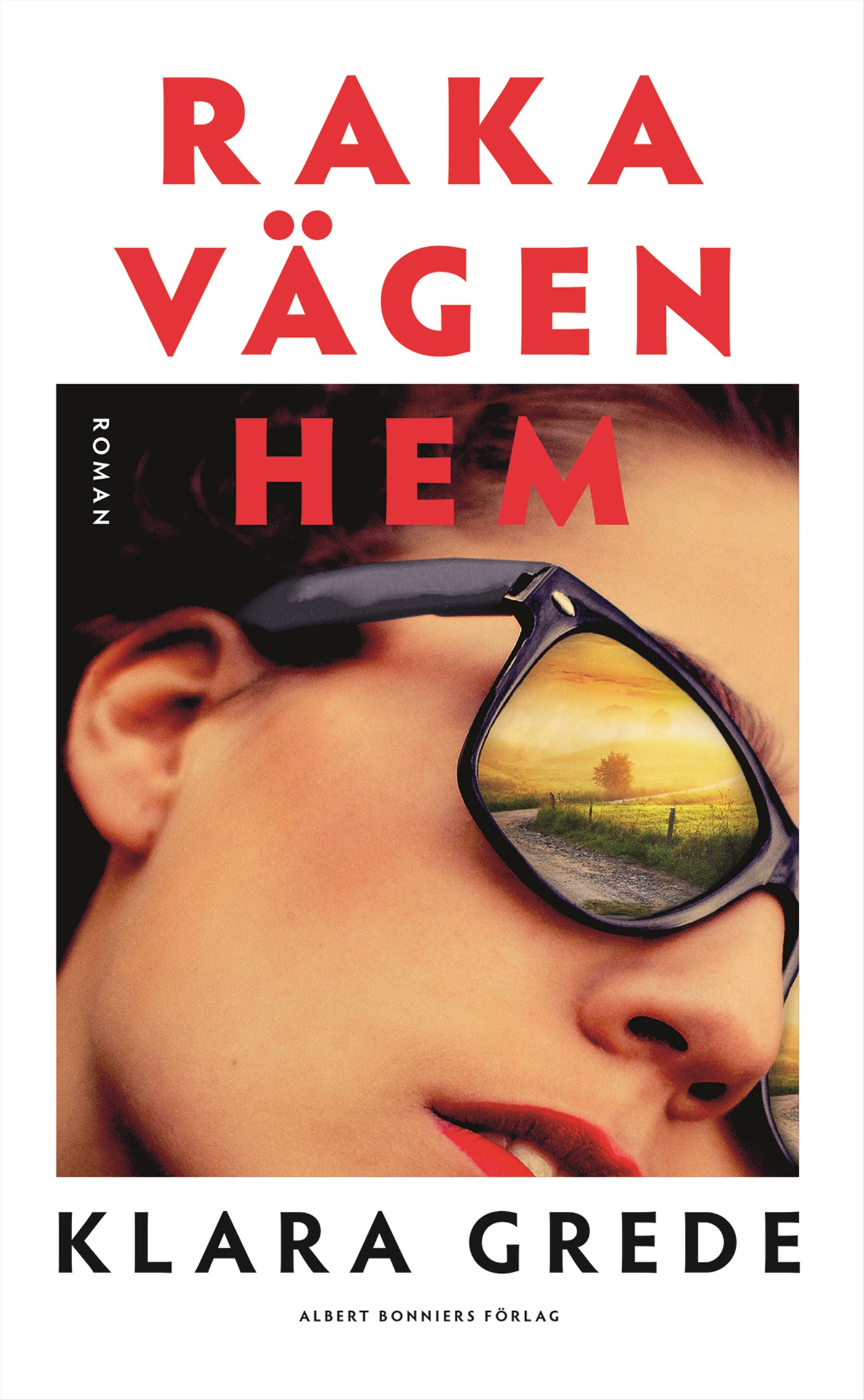 Omslag: Raka vägen hem