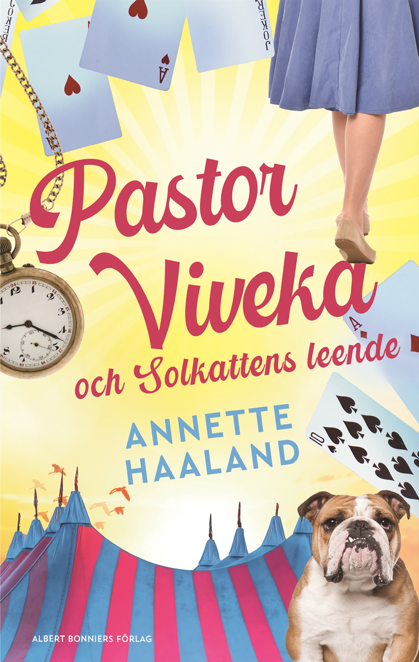 Omslag: Pastor Viveka och Solkattens leende
