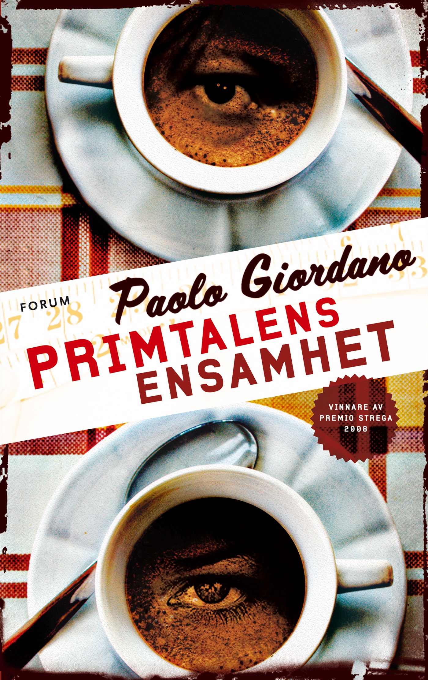 Omslag: Primtalens ensamhet