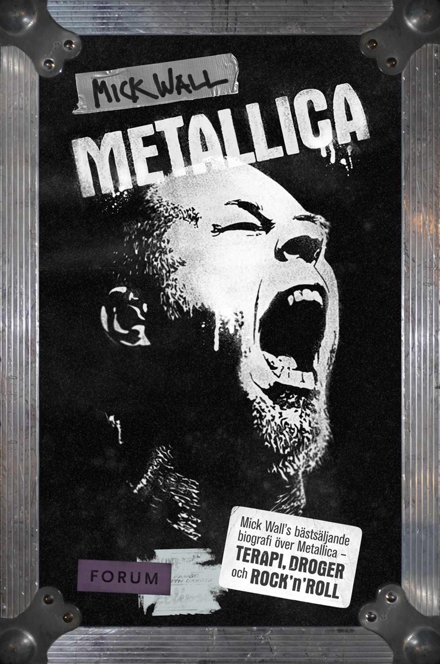 Omslag: Metallica : terapi, droger och rock'n'roll