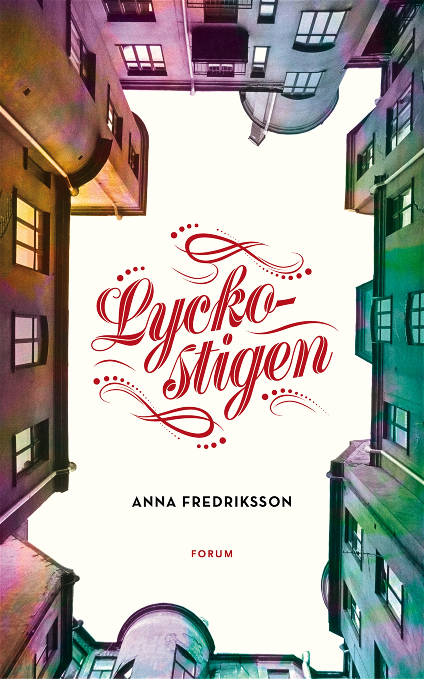 Omslag: Lyckostigen