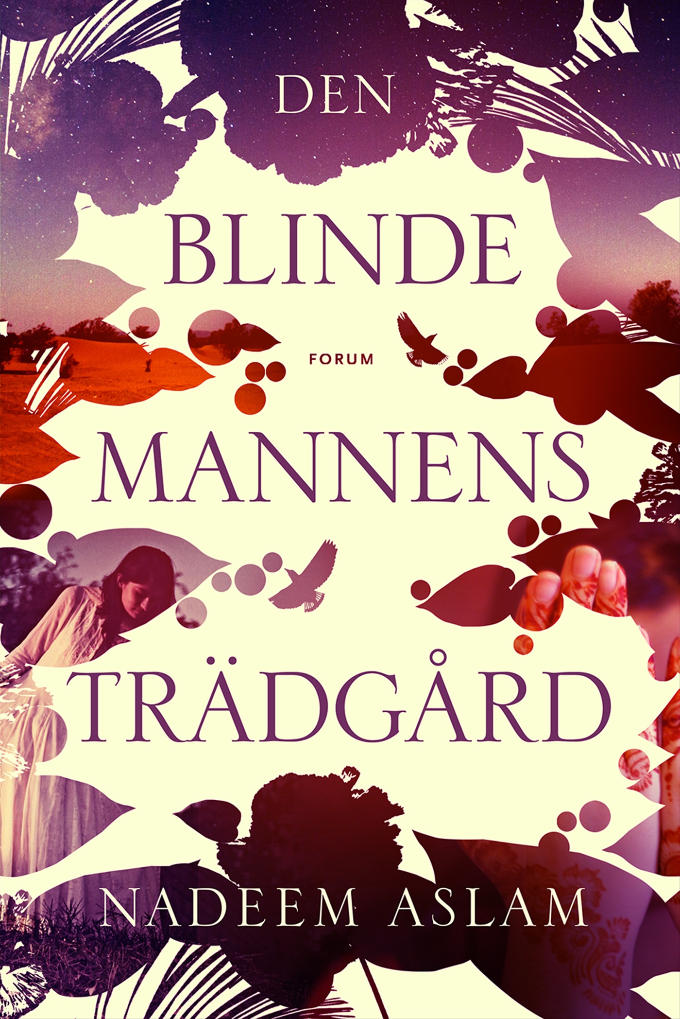 Omslag: Den blinde mannens trädgård