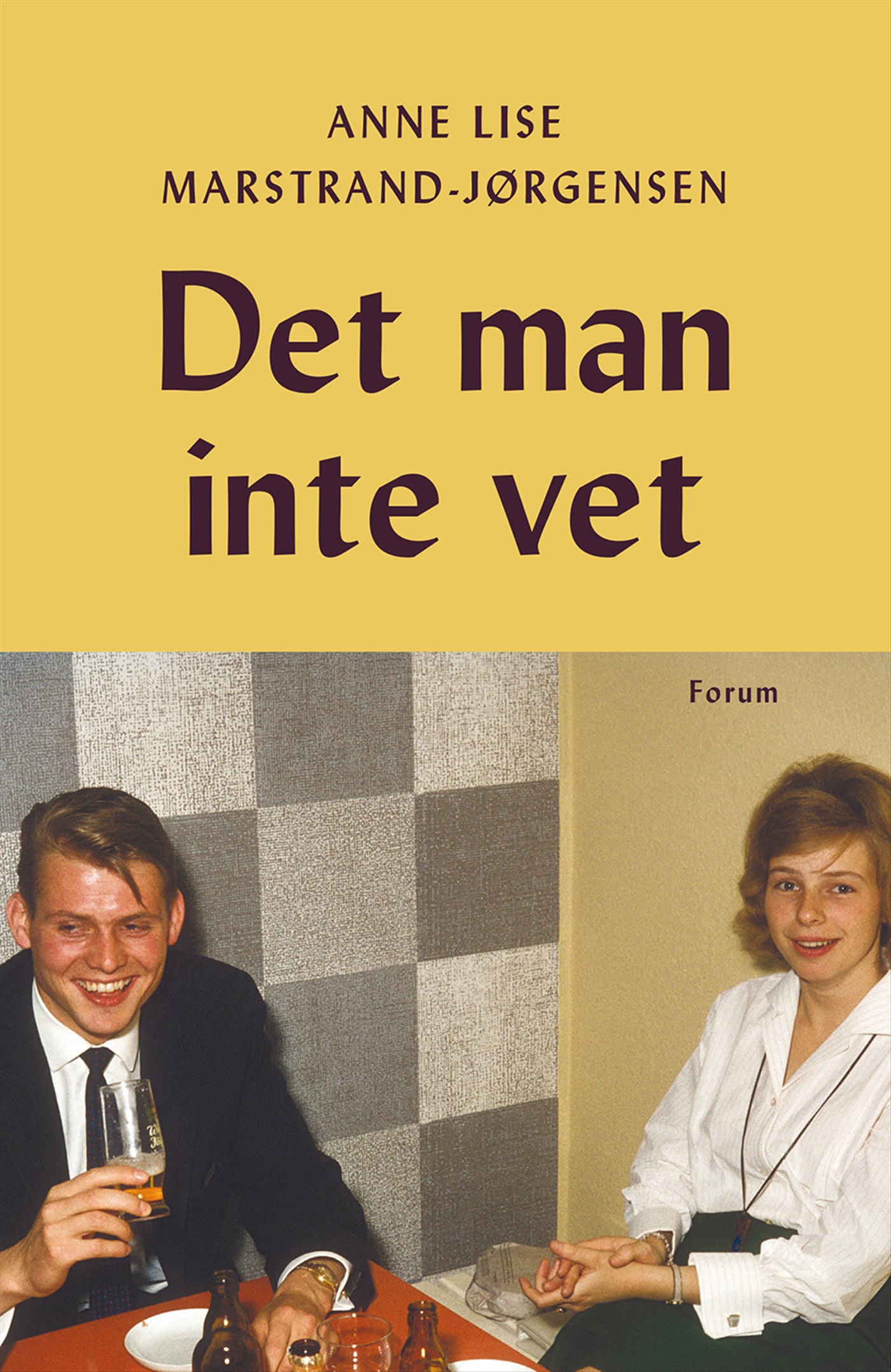 Omslag: Det man inte vet