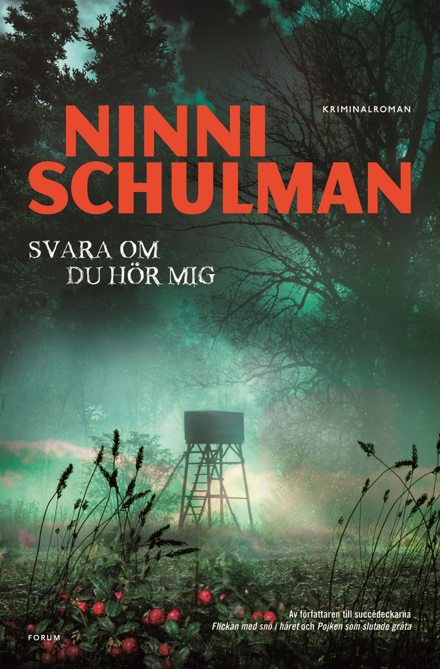 Omslag: Svara om du hör mig