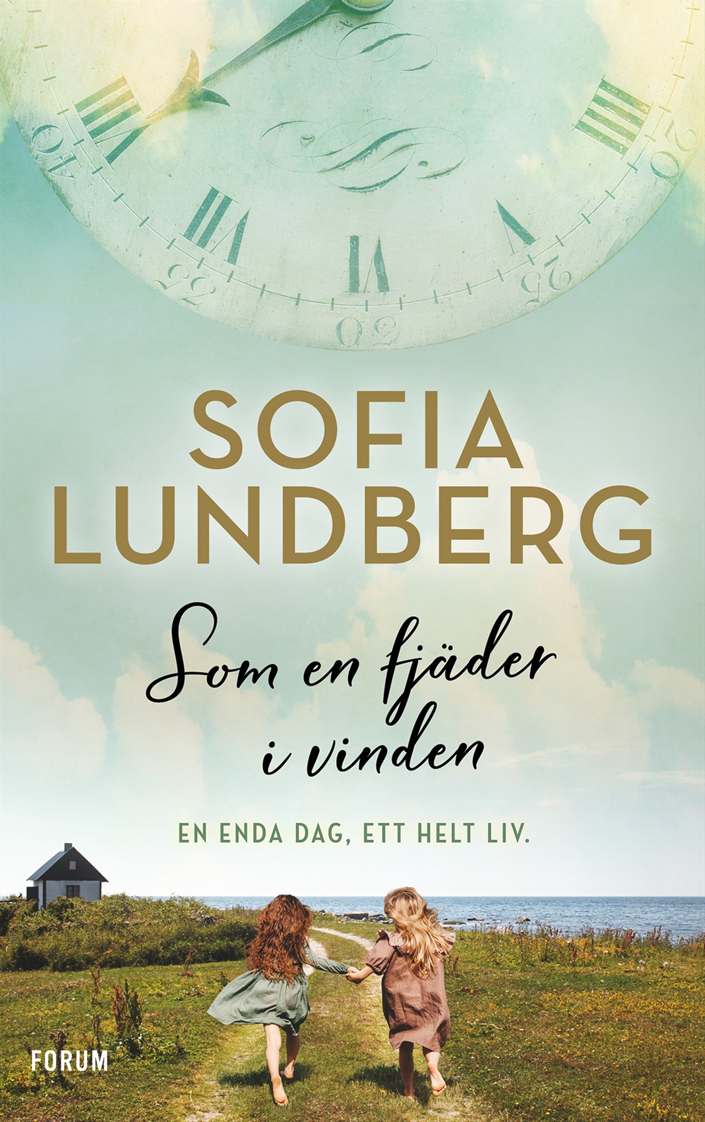Omslag: Som en fjäder i vinden