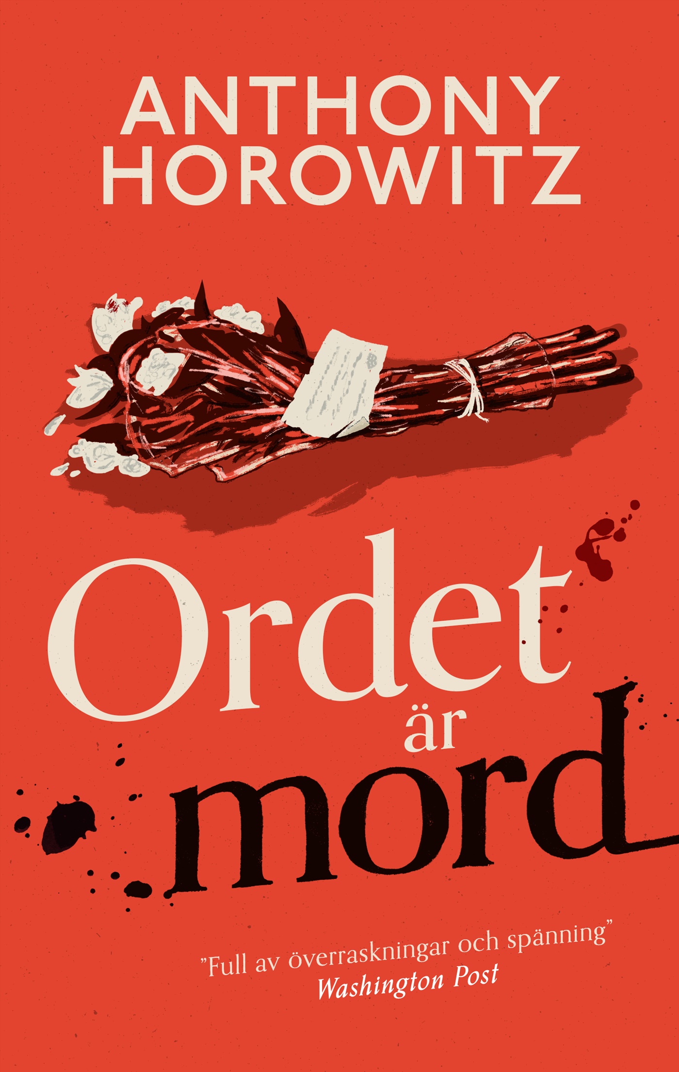 Omslag: Ordet är mord