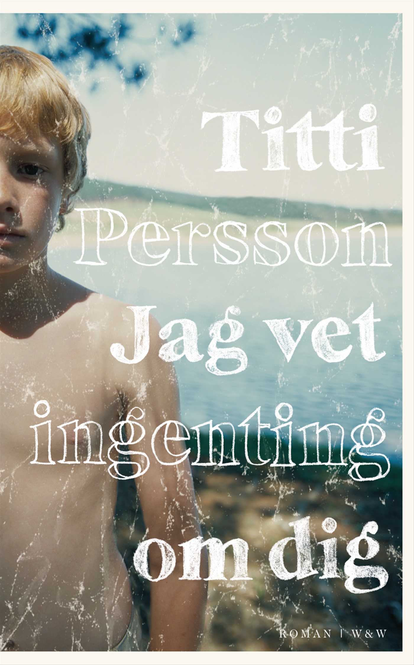 Omslag: Jag vet ingenting om dig