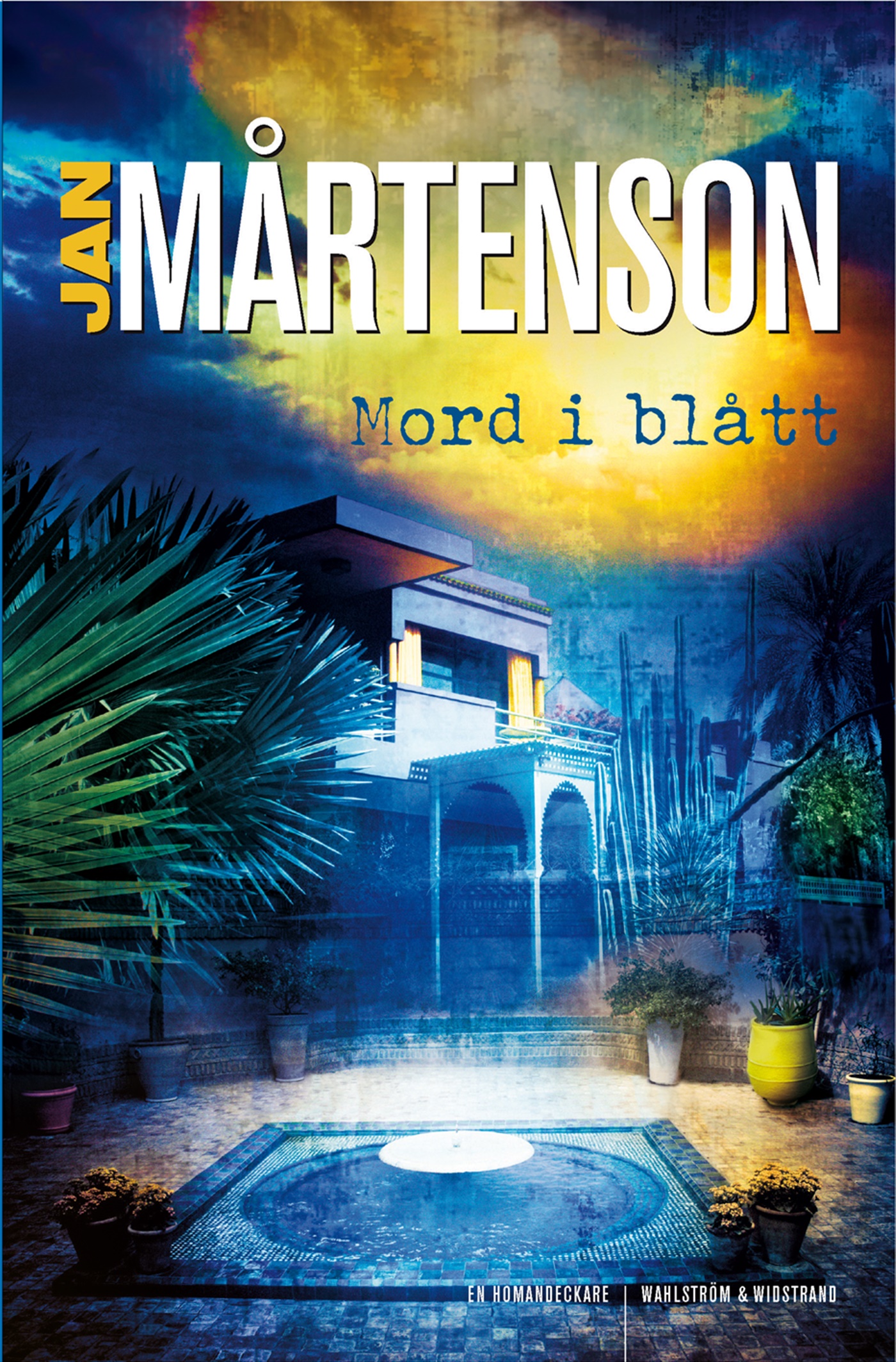 Omslag: Mord i blått