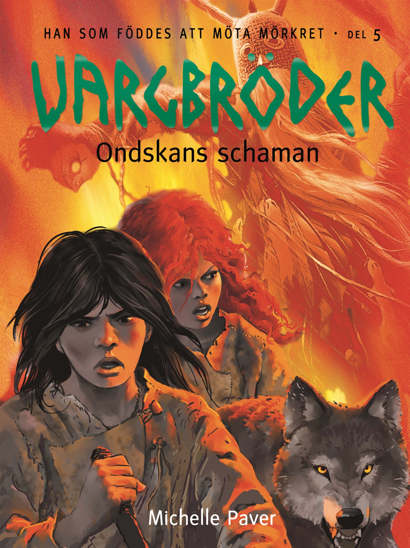 Omslag: Vargbröder. Ondskans schaman