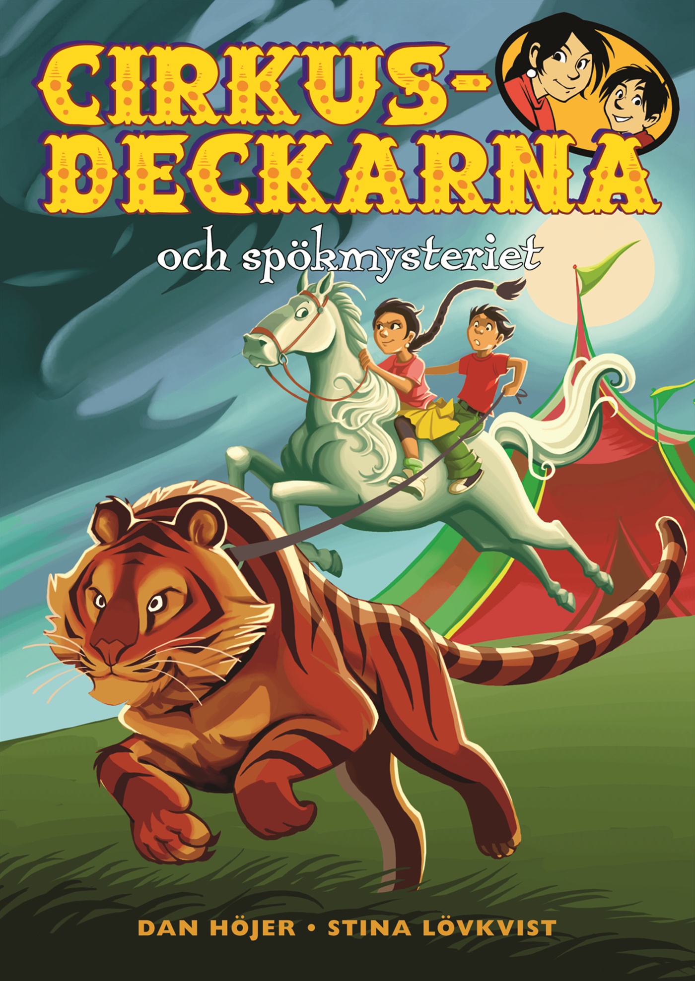 Omslag: Cirkusdeckarna och spökmysteriet