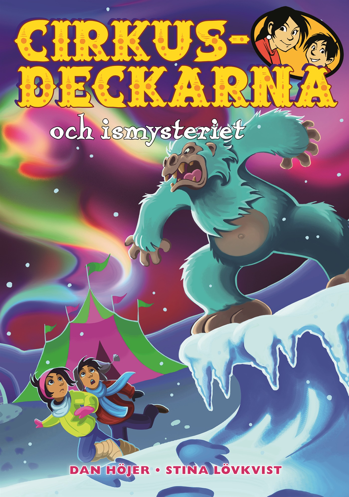 Omslag: Cirkusdeckarna och ismysteriet