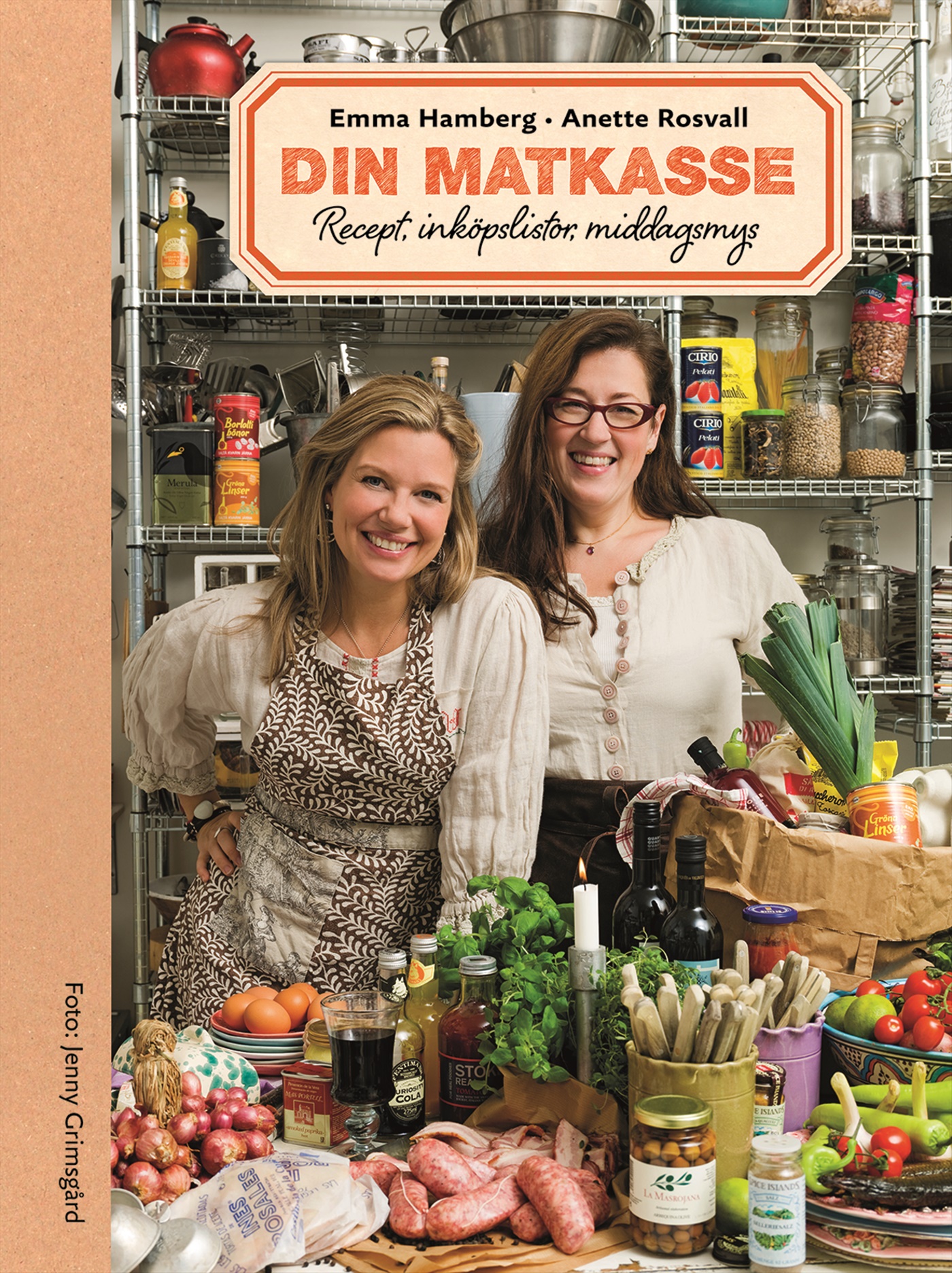 Omslag: Din matkasse : recept, inköpslistor, middagsmys