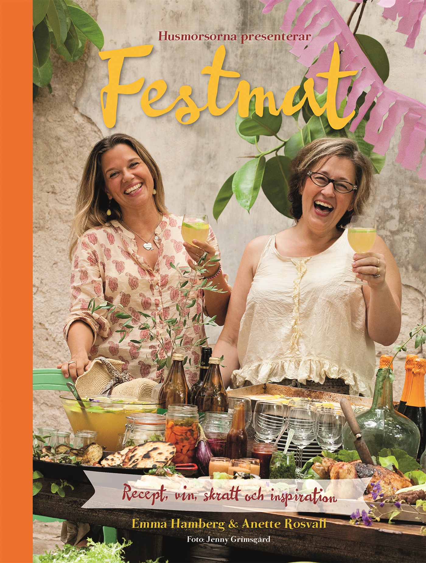 Omslag: Husmorsorna presenterar: Festmat